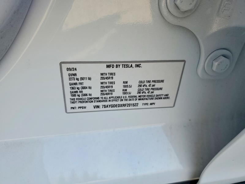 2024 Tesla Model y