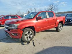 Salvage trucks for sale at Bridgeton, MO auction: 2016 Chevrolet Colorado LT