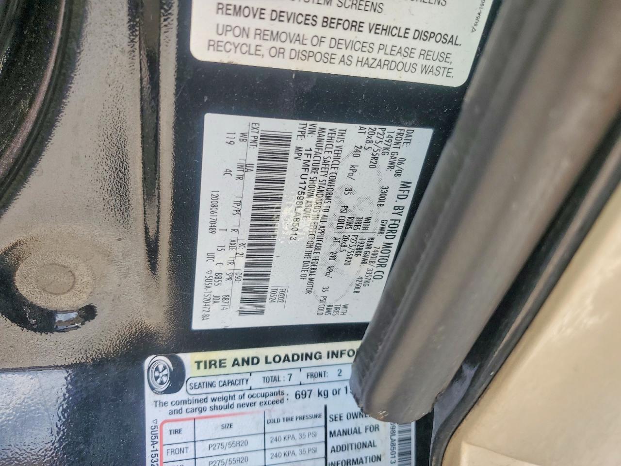 2008 Ford Expedition Eddie Bauer