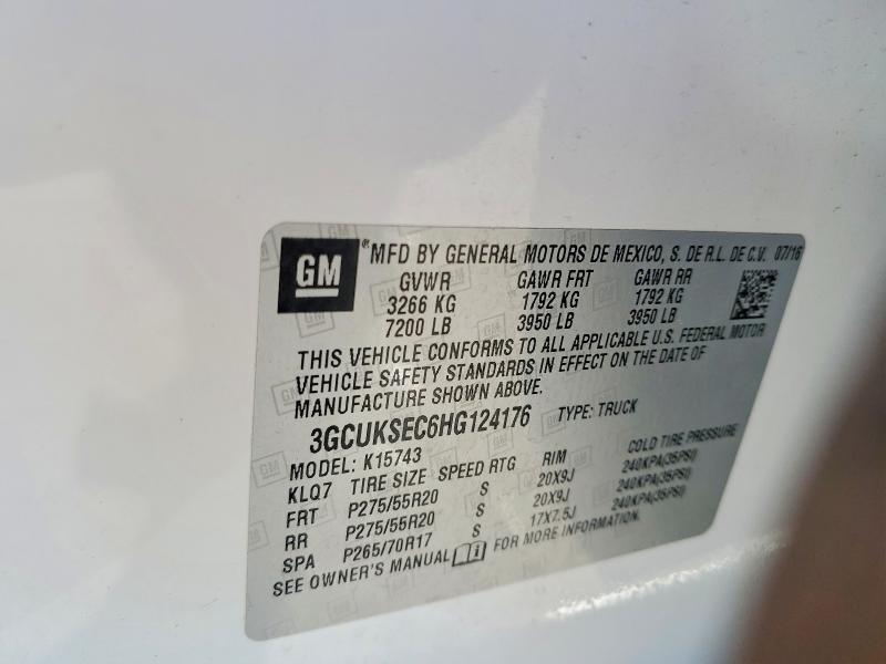 2017 Chevrolet Silverado K1500 LTZ