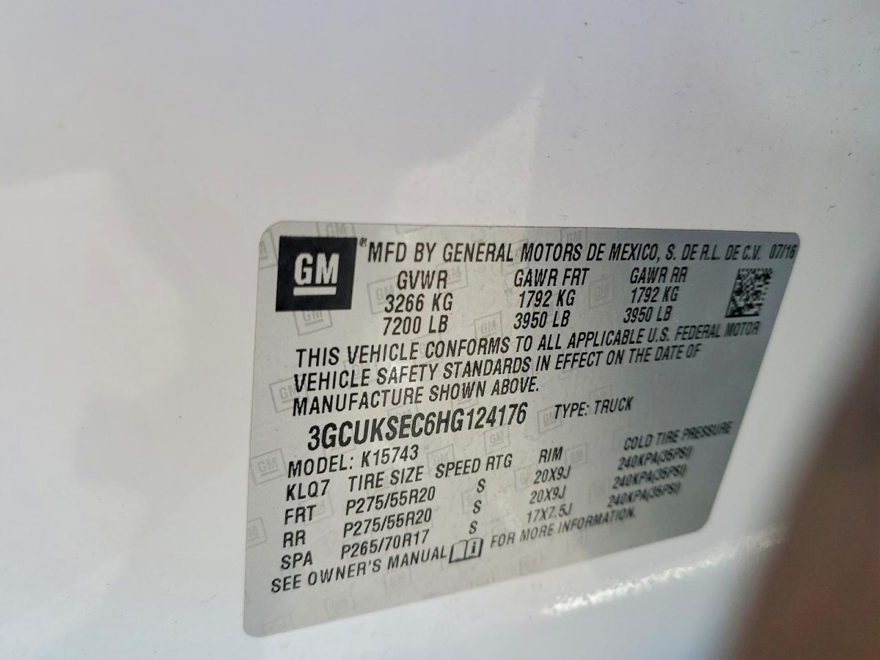 2017 Chevrolet Silverado K1500 LTZ