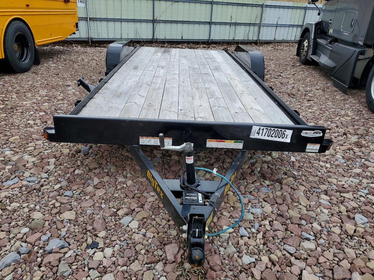 2025 Big Tex 70CH-20BKDT2B Equipment Trailer
