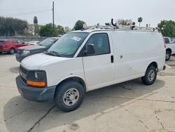 Salvage trucks for sale at Van Nuys, CA auction: 2016 Chev Rolet Express 2500 Cargo Utility / Service Van