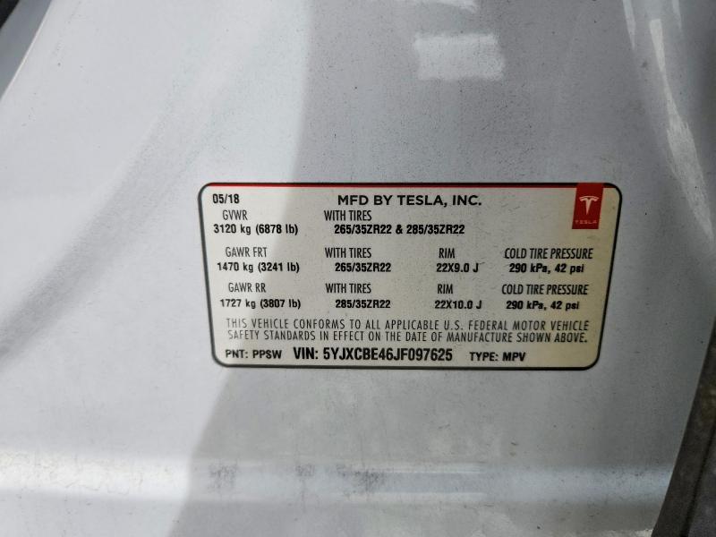 2018 Tesla Model x
