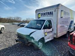 Salvage trucks for sale at Kansas City, KS auction: 2017 Chev Express G3500