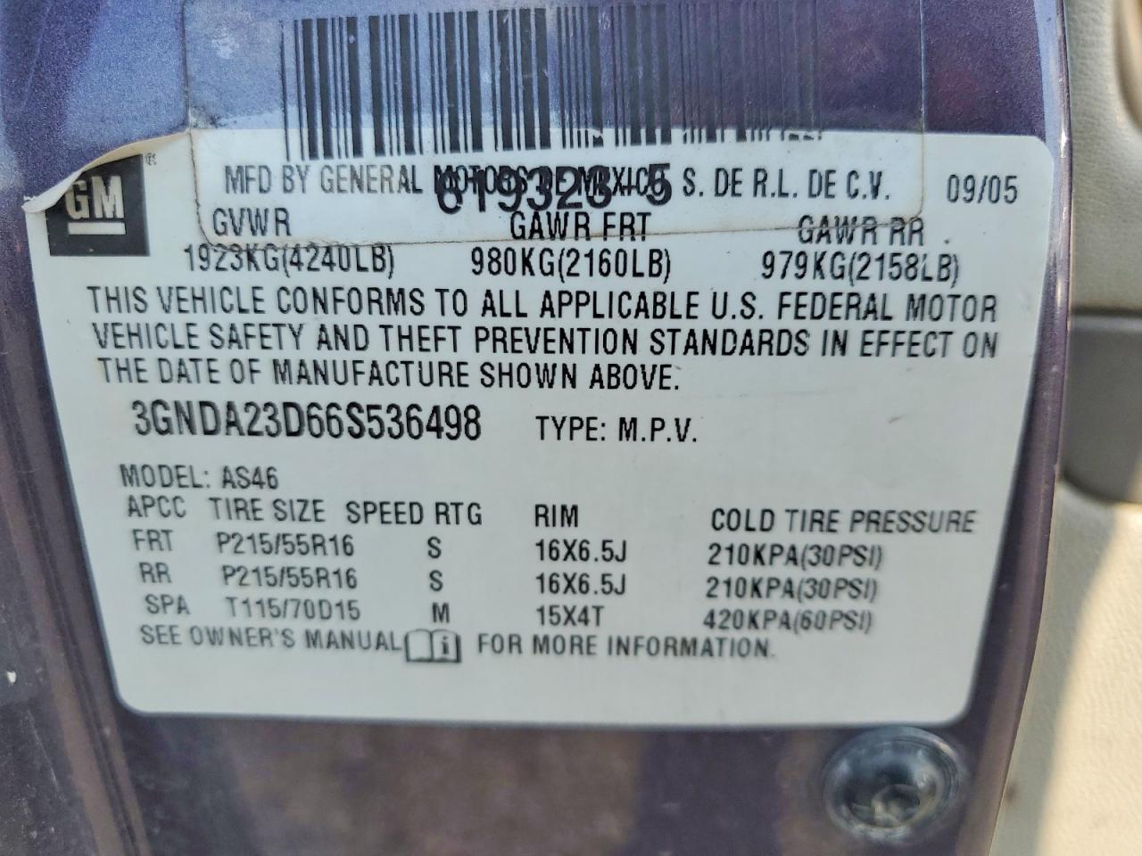 2006 Chevrolet Hhr lt