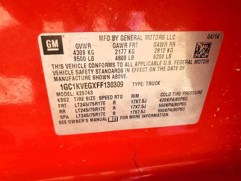 2015 Chevrolet Silverado K2500 Heavy Duty LT