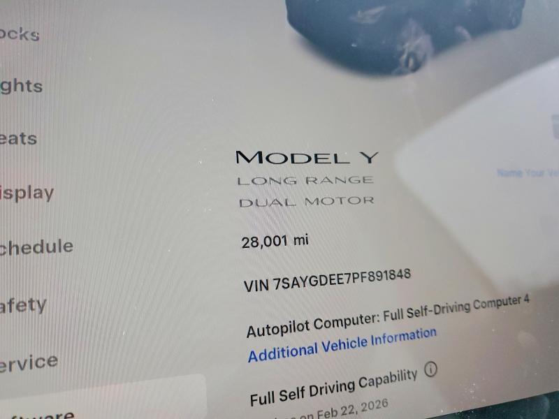2023 Tesla Model y