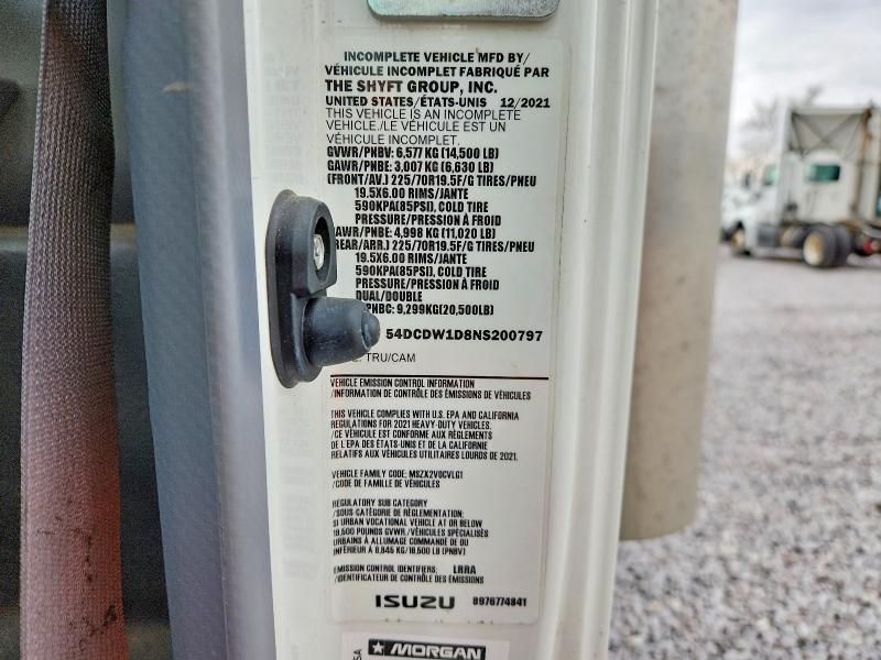 2022 Chev Rolet 4500 BOX Truck