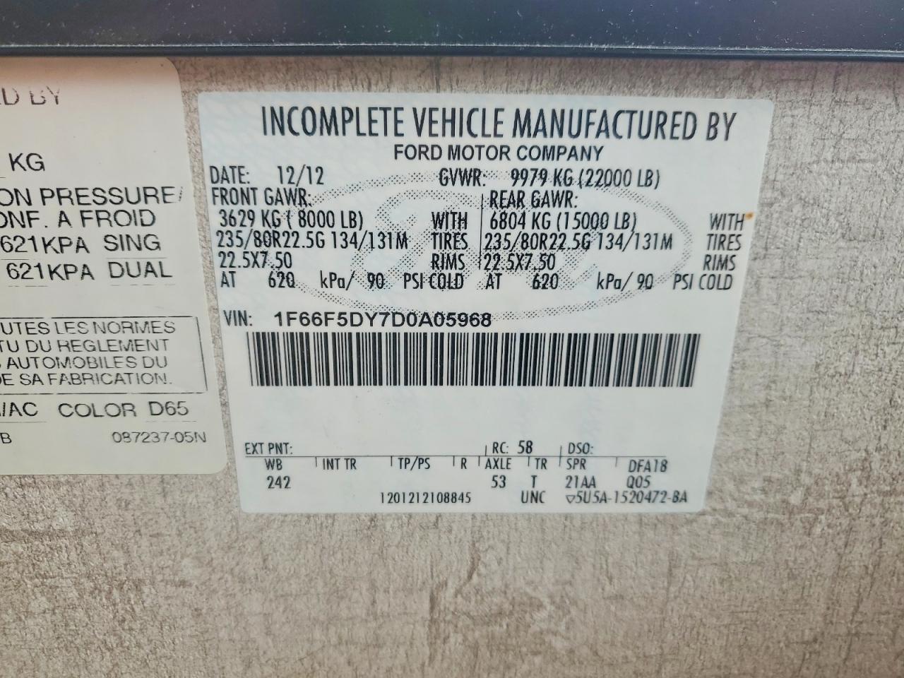 2013 Winn Motorhome