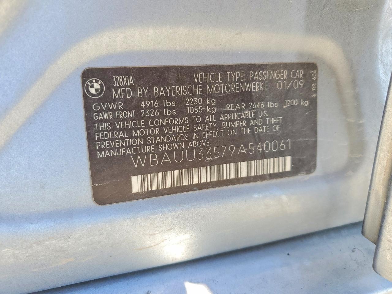 2009 BMW 328 xit