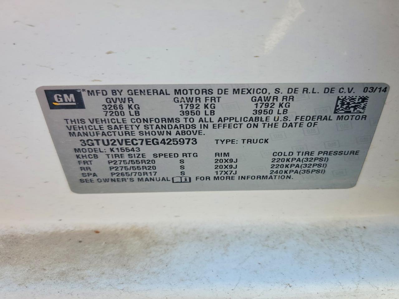 2014 GMC Sierra K1500 SLT