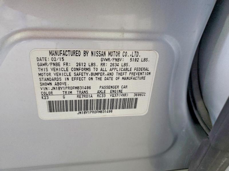 2015 Infiniti Q70 3.7