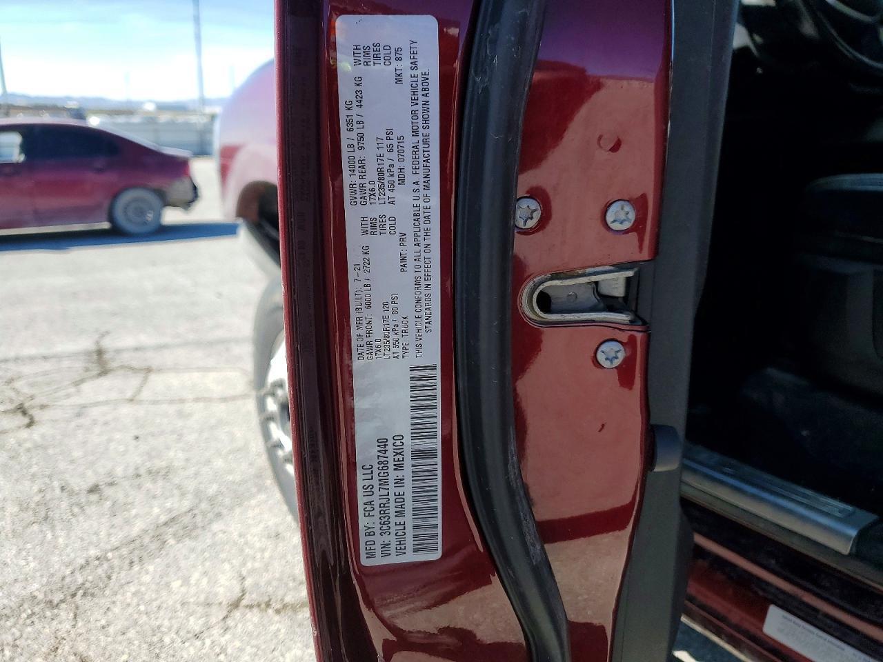 2021 Dodge 3500 Laramie