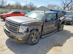 Salvage trucks for sale at Wichita, KS auction: 2013 Chevrolet Silverado K1500 LTZ