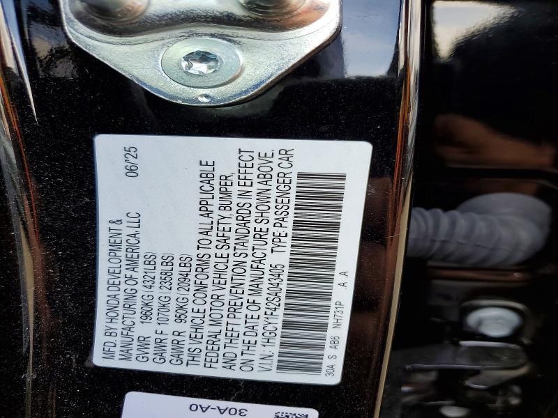 2025 Honda Accord se