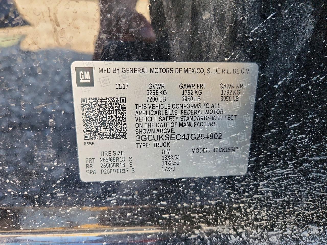 2018 Chevrolet Silverado K1500 LTZ