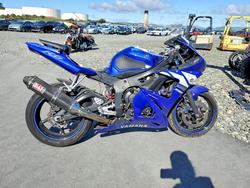 Salvage cars for sale from Copart Martinez, CA: 2003 Yamaha YZFR6 L