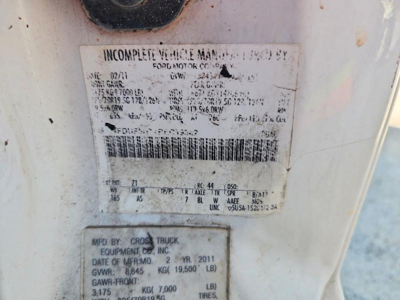 2011 Ford F550 Super Duty Dump Truck