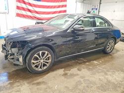 Mercedes-Benz salvage cars for sale: 2015 Mercedes-Benz 300 c