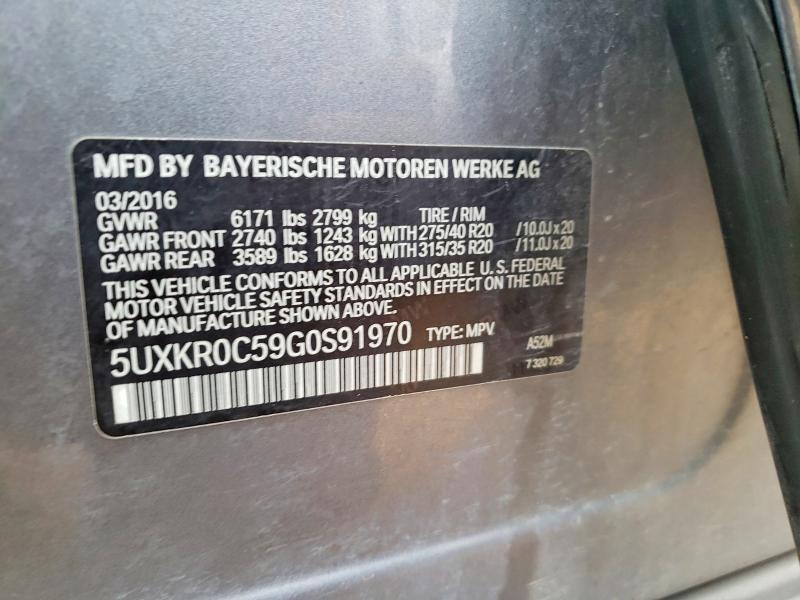 2016 BMW X5 Xdrive35i