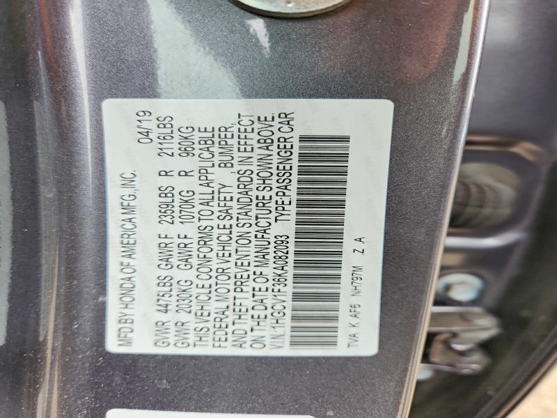 2019 Honda Accord Sport