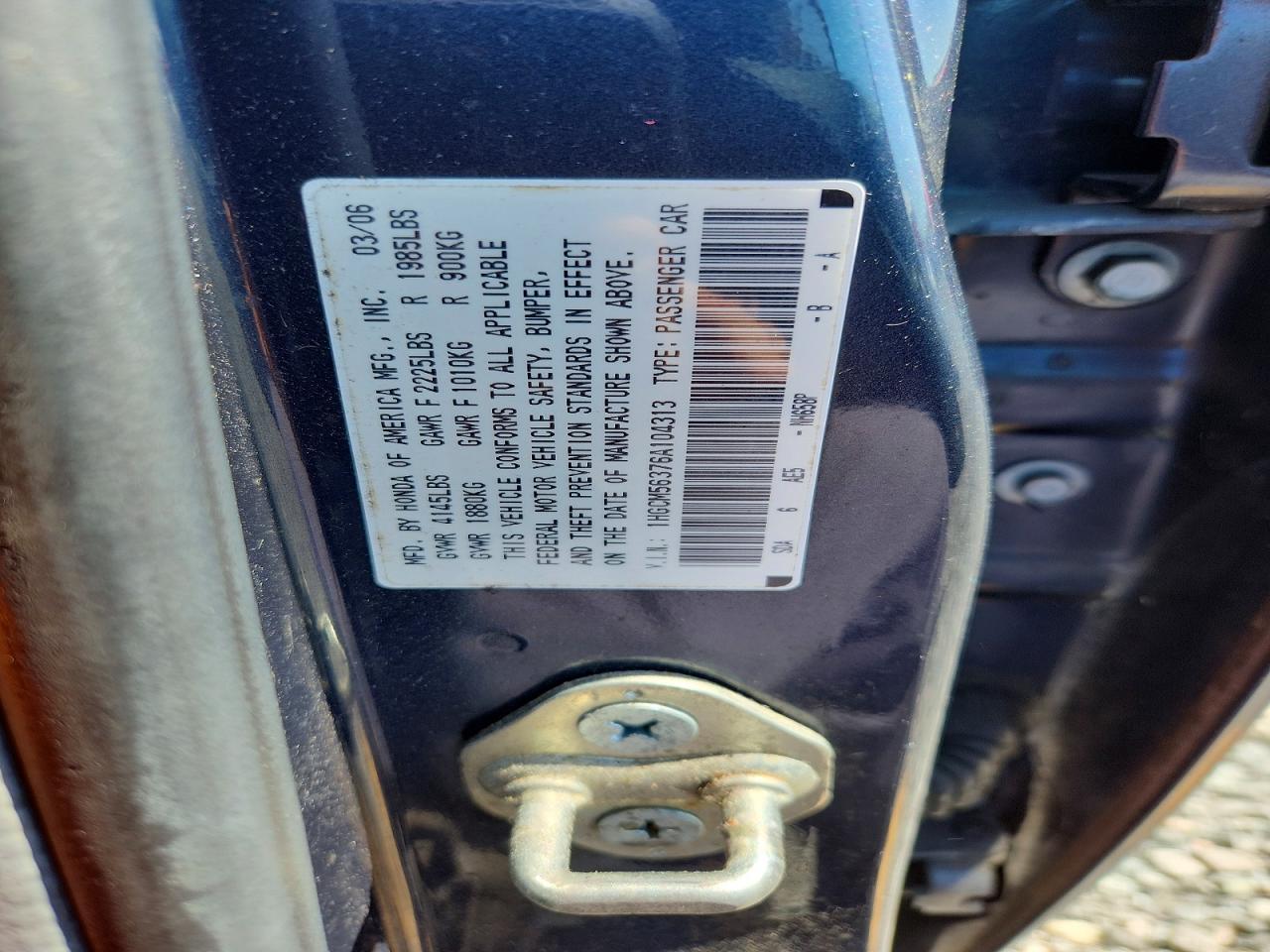 2006 Honda Accord se