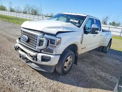 Salvage trucks for sale at Houston, TX auction: 2022 Ford F350 Super Duty