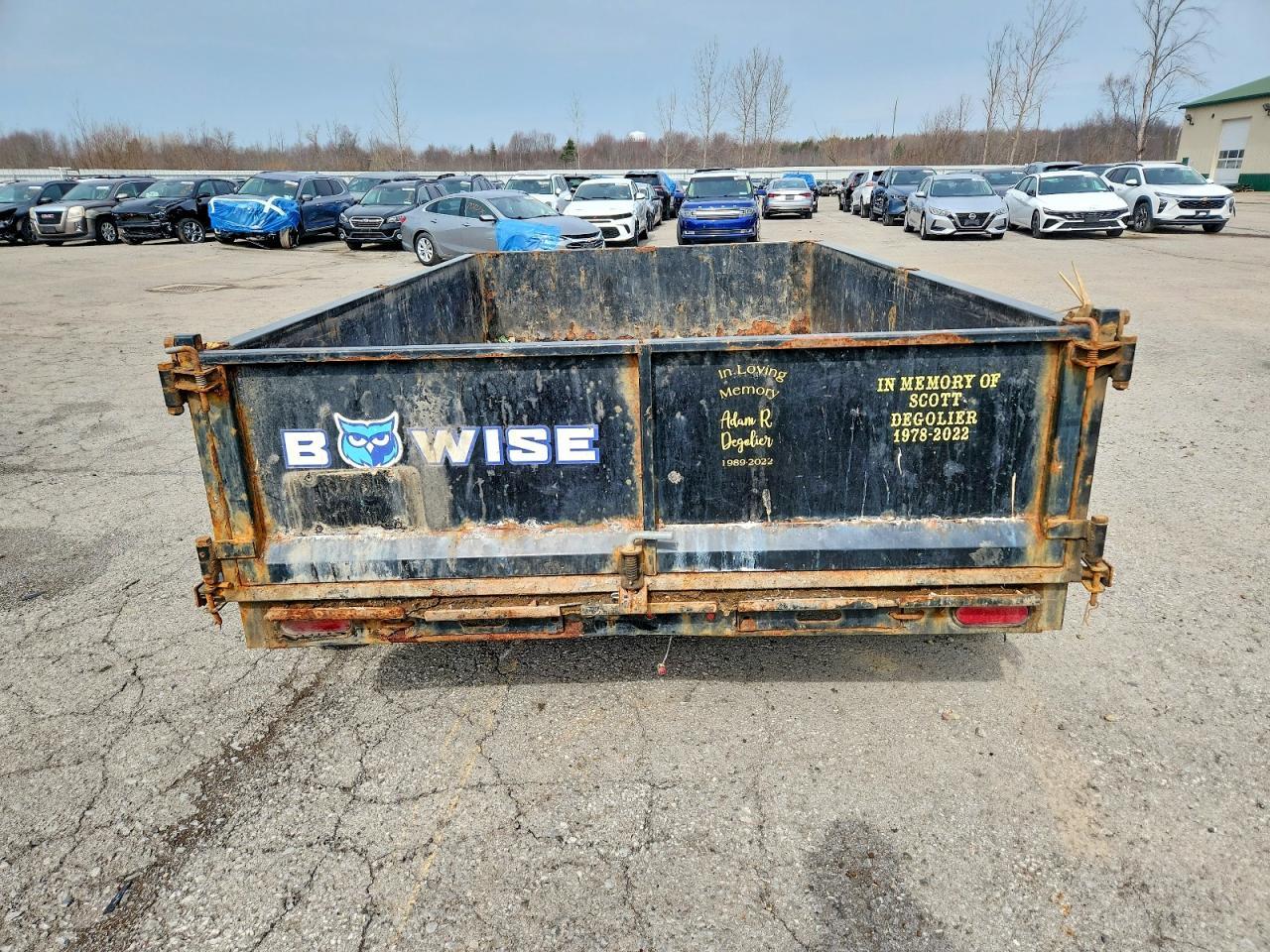 2022 Bwise DT610LP-LE-7 Dump Trailer