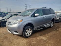 Toyota Vehiculos salvage en venta: 2015 Toyota Sienna le 8-passenger