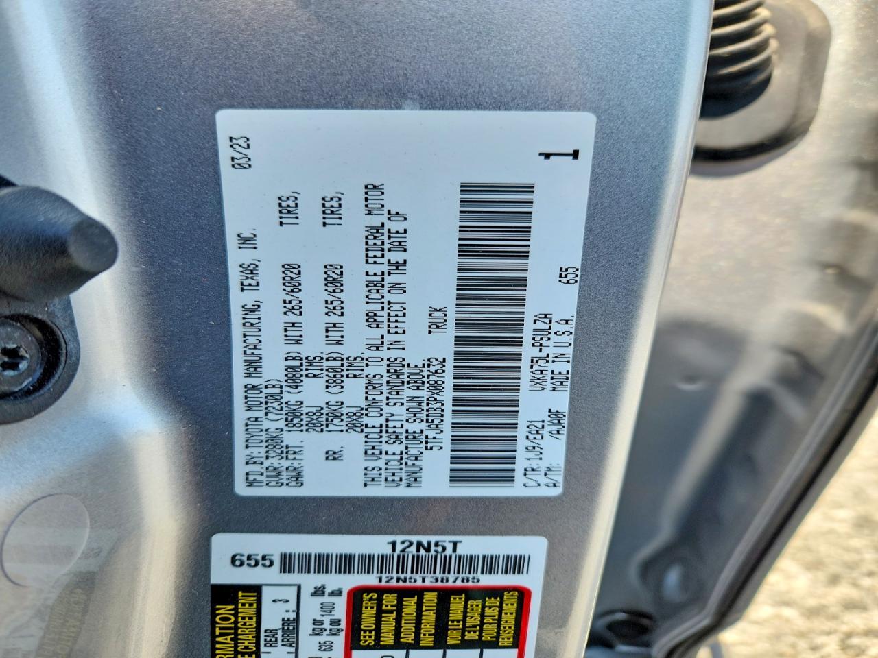 2023 Toyota Tundra Limited