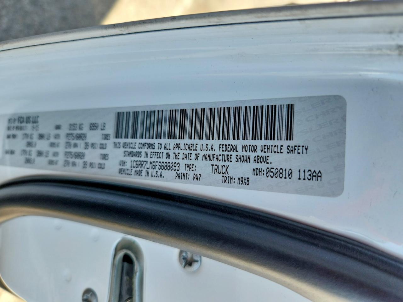 2015 Dodge RAM 1500 SLT