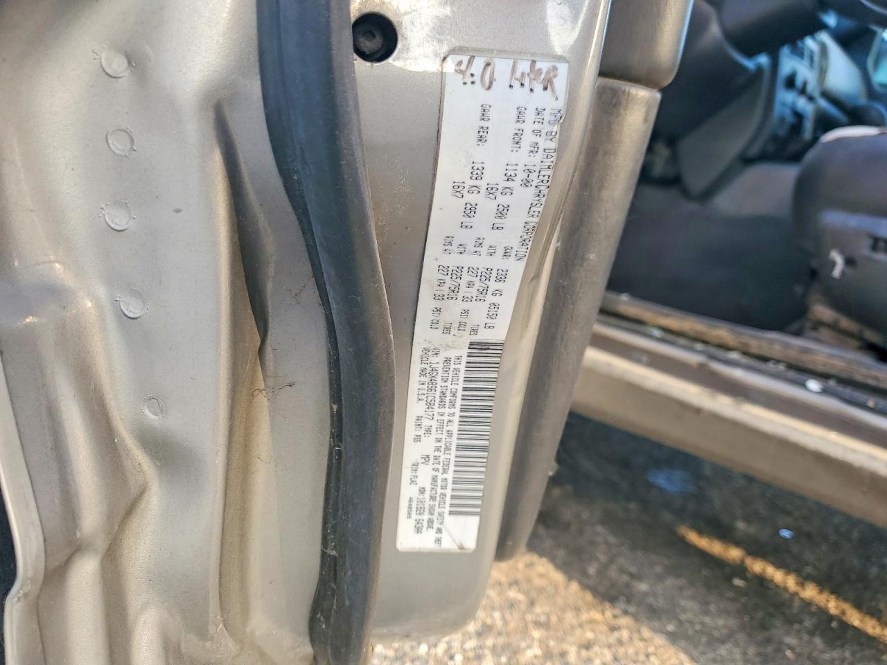 2001 Jeep Grand Cherokee Laredo