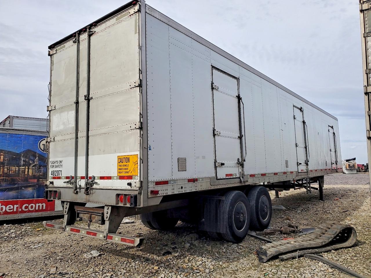 2014 Utility VS2RA Refrigerated Van Trailer