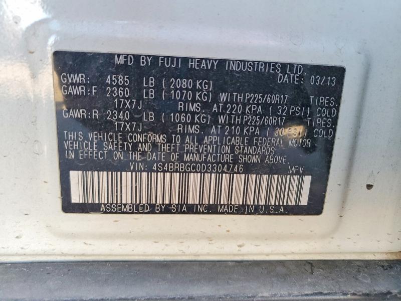 2013 Subaru Outback 2.5i Premium