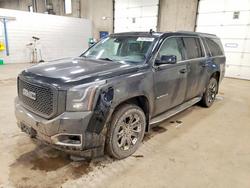 GMC salvage cars for sale: 2015 GMC Yukon xl K1500 slt
