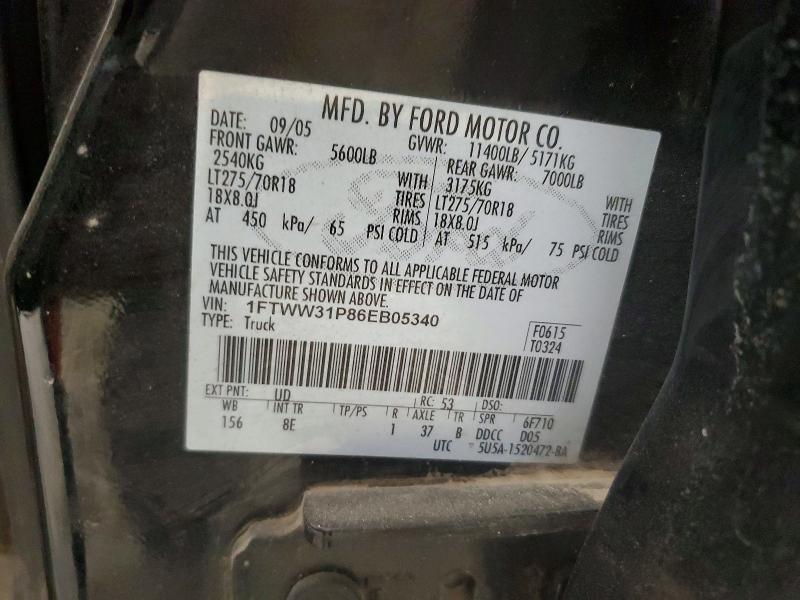 2006 Ford F350 SRW Super Duty