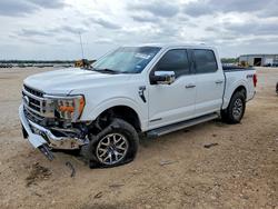 Salvage trucks for sale at San Antonio, TX auction: 2021 Ford F150 Supercrew