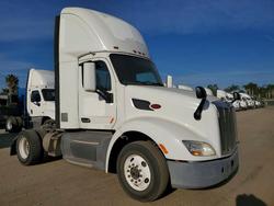 Salvage trucks for sale at Colton, CA auction: 2017 Peterbilt 579 Semi Truck
