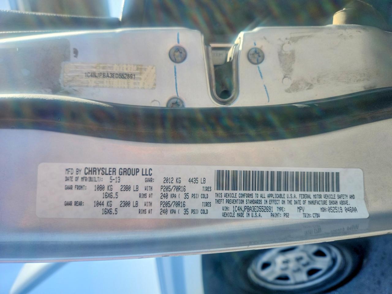 2014 Jeep Patriot Sport