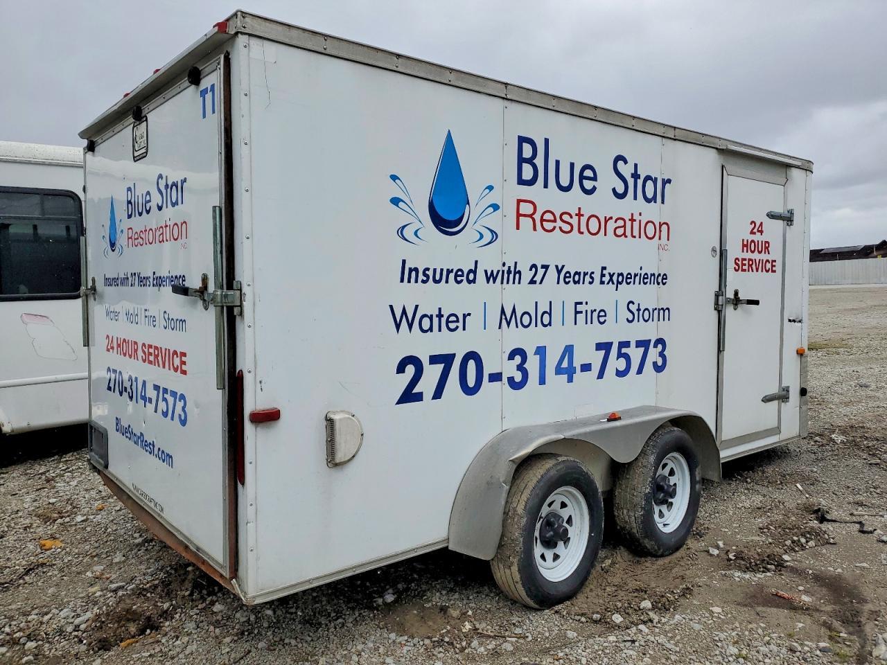 2015 Cargo Craft Enclosed Cargo Trailer
