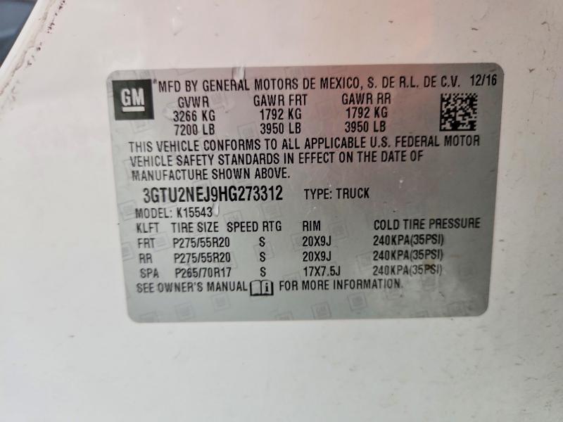 2017 GMC Sierra K1500 SLT