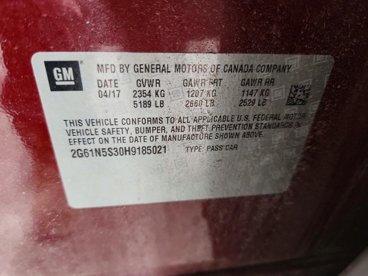 2017 Cadillac Xts Luxury