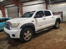 Salvage trucks for sale at Lansing, MI auction: 2008 Toyota Tundra Limited