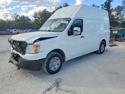 Salvage trucks for sale at Ocala, FL auction: 2016 Niss AN NV 2500 Utility / Service Van