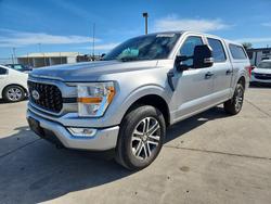 Salvage trucks for sale at Sacramento, CA auction: 2022 Ford F150 Supercrew