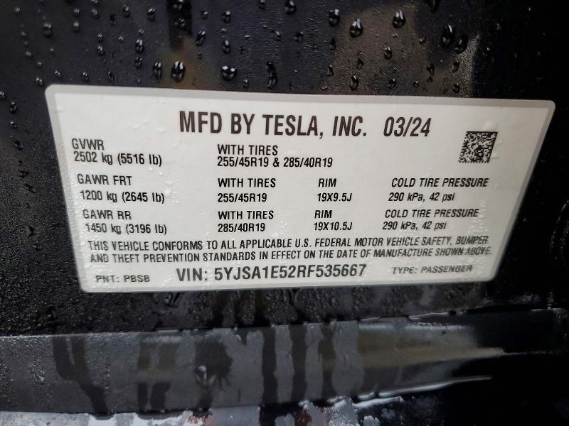 2024 Tesla Model s