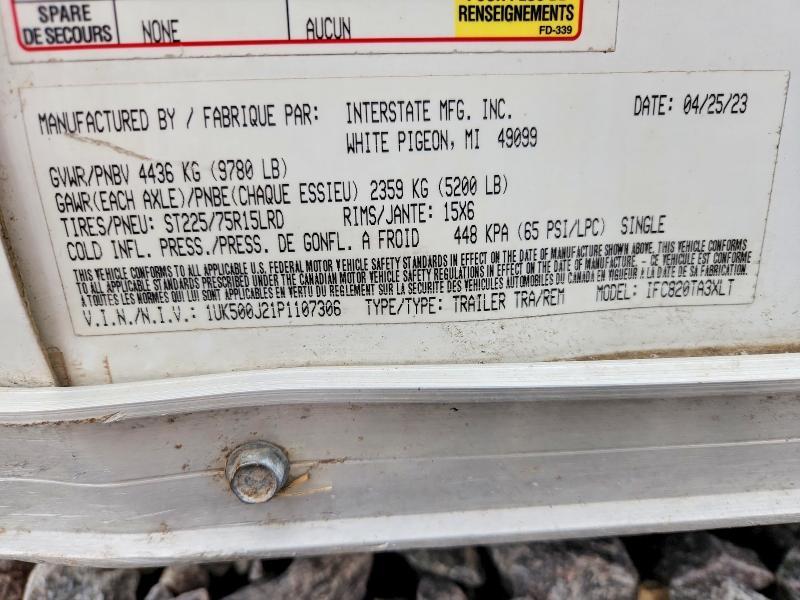 2023 Unknown 2023 Interstate IFC820TA3XLT Enclosed Cargo Traile