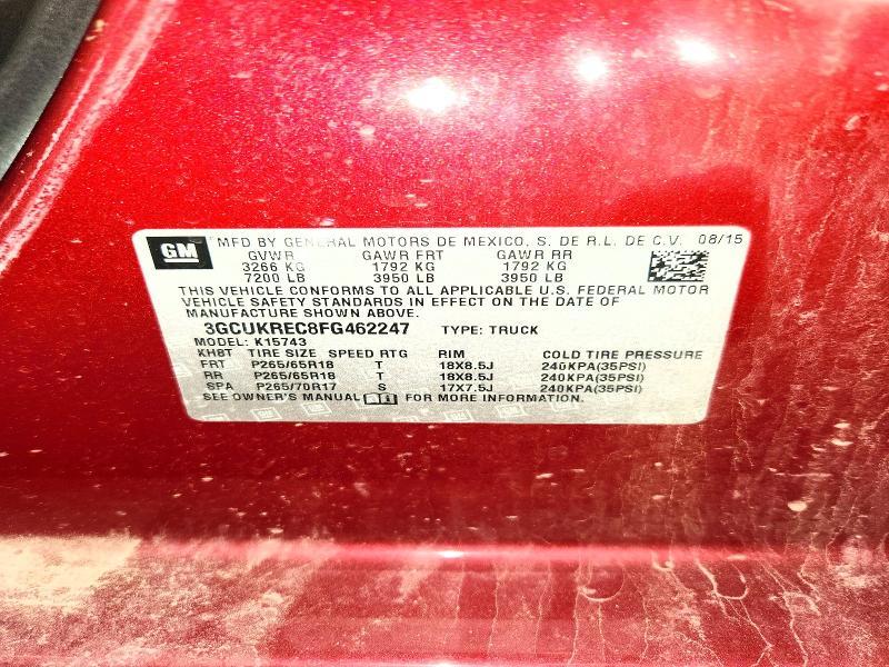 2015 Chevrolet Silverado K1500 LT