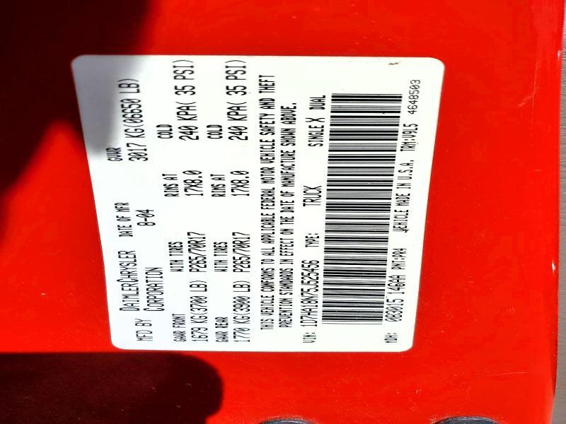 2005 Dodge RAM 1500 ST